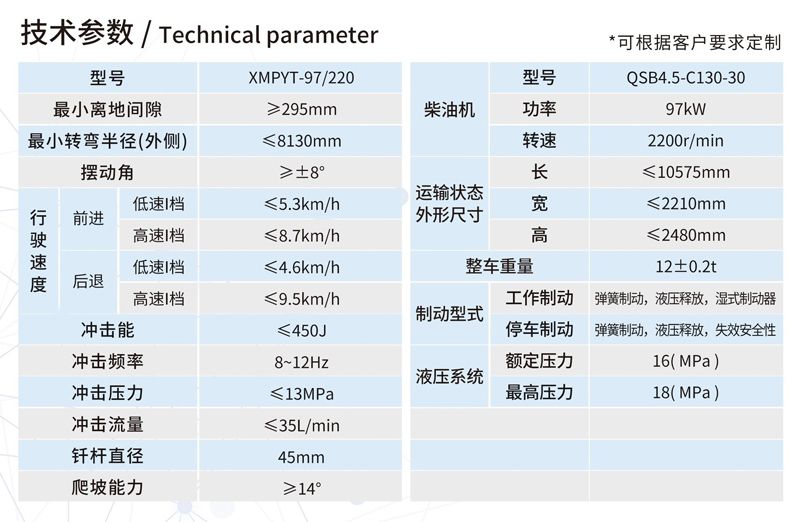 XMPYT-97-220撬毛台车